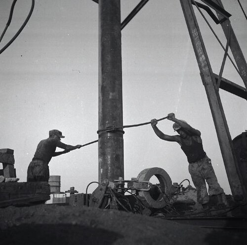 כפר_סולד_-_קדיחת_באר_בכפר סולד